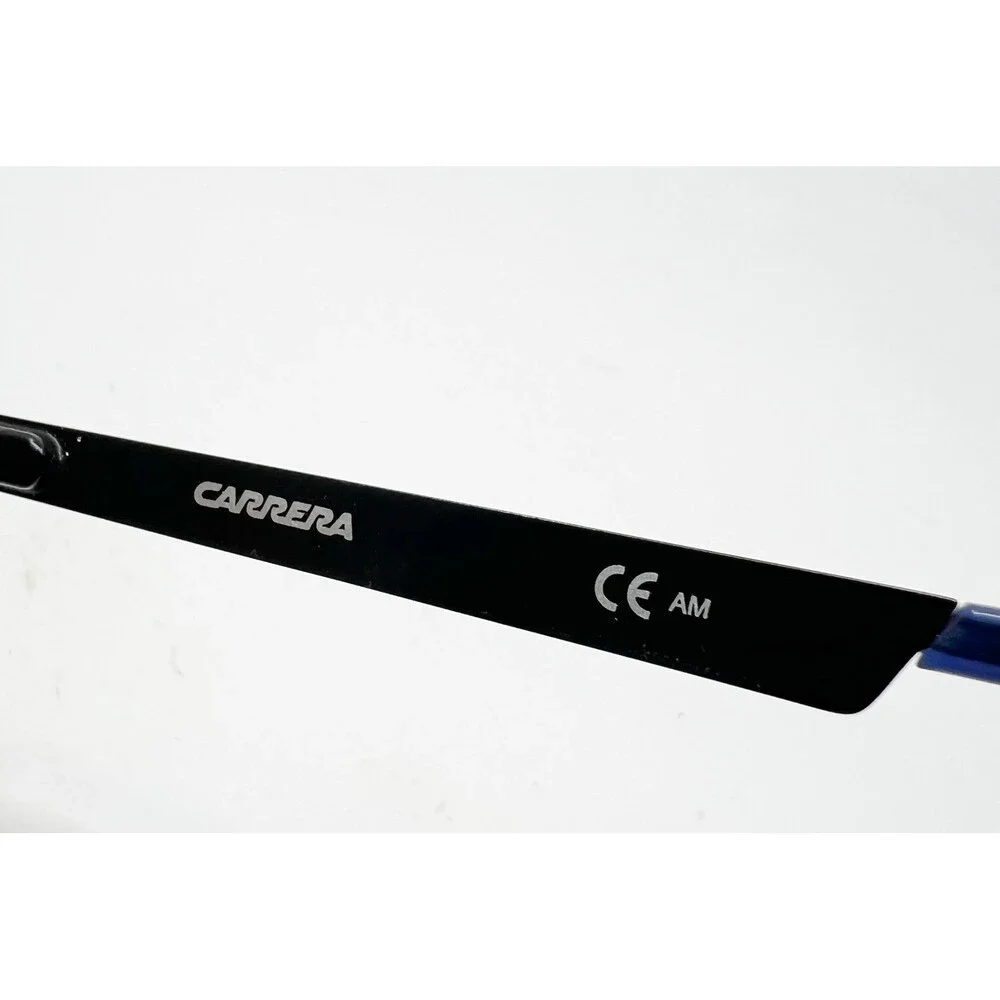 Carrera CA5535 003 135 Womens Eyeglasses Frames Matte Black Blue 53-16-135